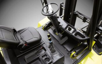 Clark C60-80 belsőégésű targonca vezető fülke