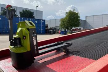 clark pwio20 raklapemelő szállításkor