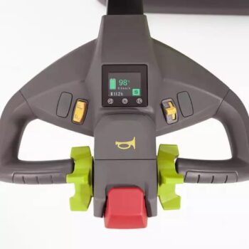 CLARK BST12 elektromos gyalogkíséretű magasemelésű raklapemelő 9 CLARK BST12 elektromos gyalogkíséretű magasemelésű raklapemelő kezelő