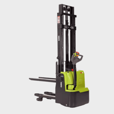 CLARK BST12i elektromos gyalogkíséretű magasemelésű raklapemelő