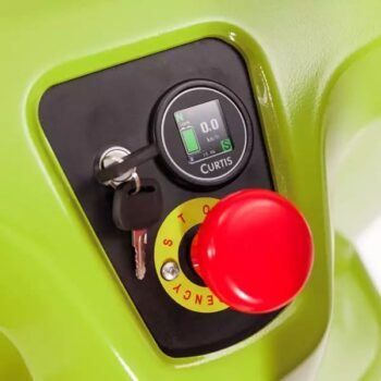 CLARK WEP20 elektromos raklapemelő platformmal 8 CLARK WEP20 elektromos raklapemelő kulccsal