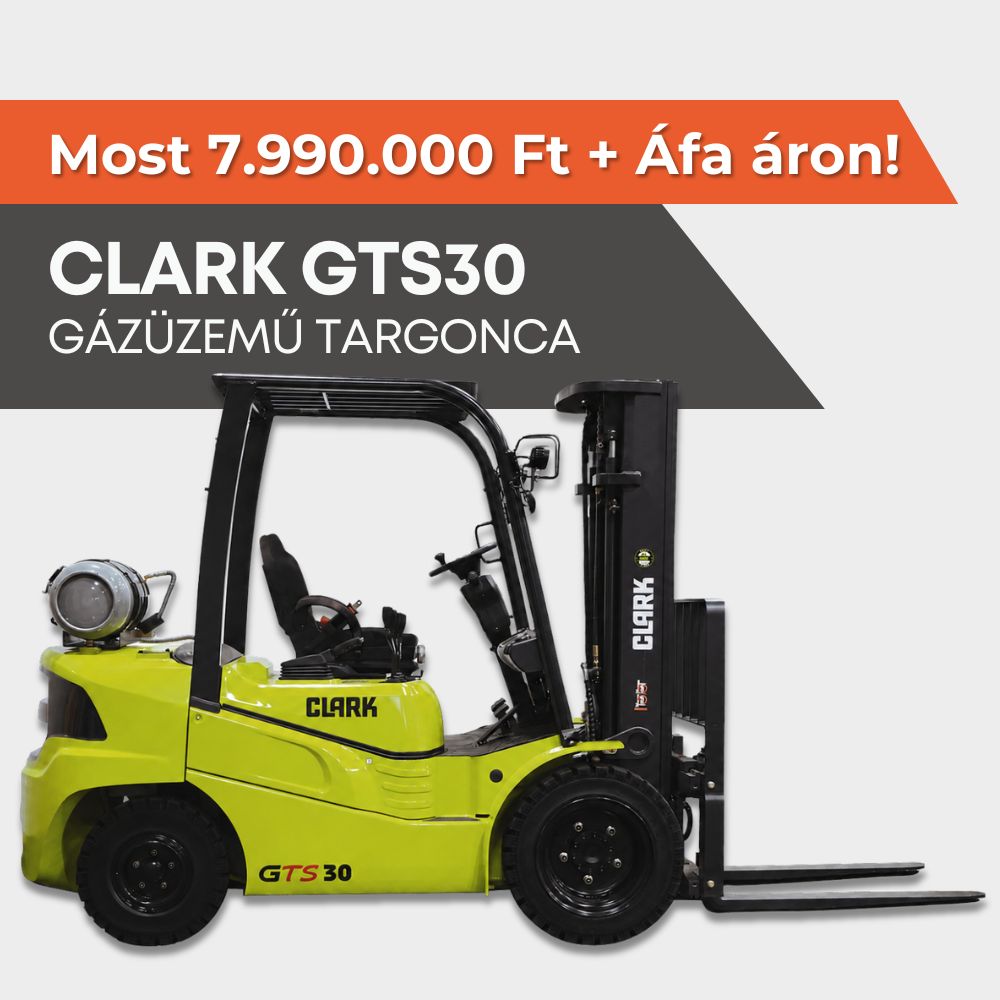 clark gts30 akció